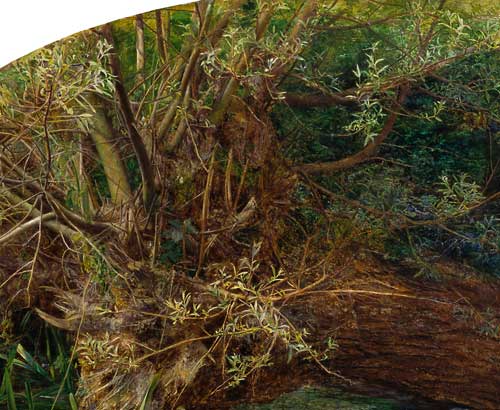 Ophelia Willow tree painting