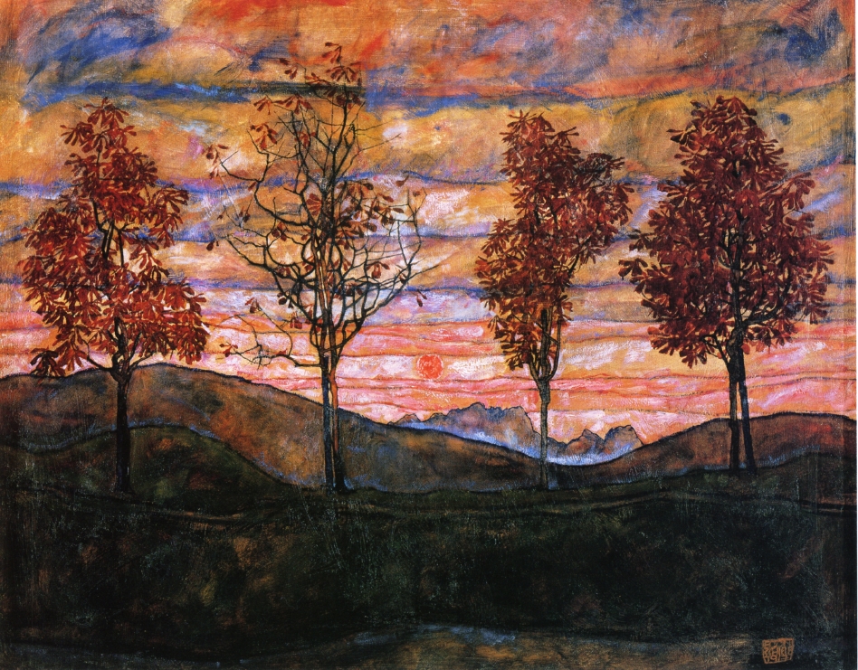 Four trees 