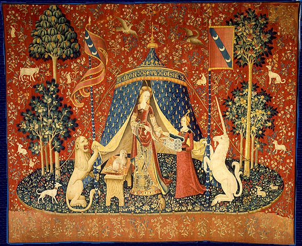 lady and the unicorn: forget the senses, theres 1000s of plants