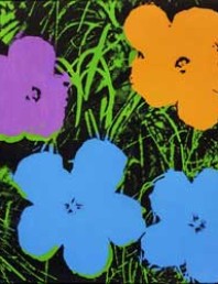 Andy Warhol's flower series